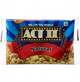 Act II Natural Popcorn   Pack  33 grams